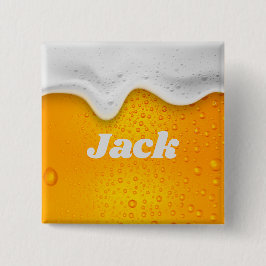 Knappen Fyrkantigt anpassade öl Knapp