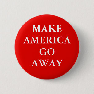 Knappen "GÅ AMERICA AWAY" Knapp
