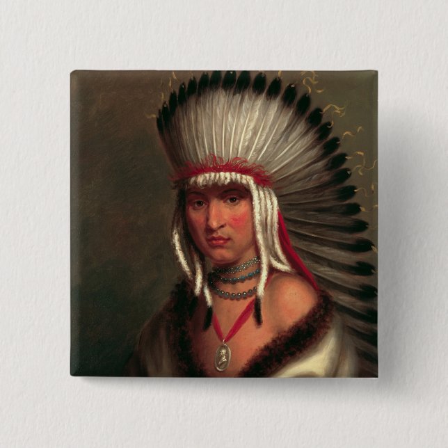 Knappen "Generous Chief" i kung Knapp (Framsida)