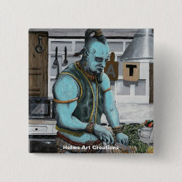 Knappen Genie Cooking Kitchen Magic Fantasy Art Bu Knapp
