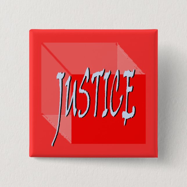 Knappen Geo Justice Square Knapp (Framsida)