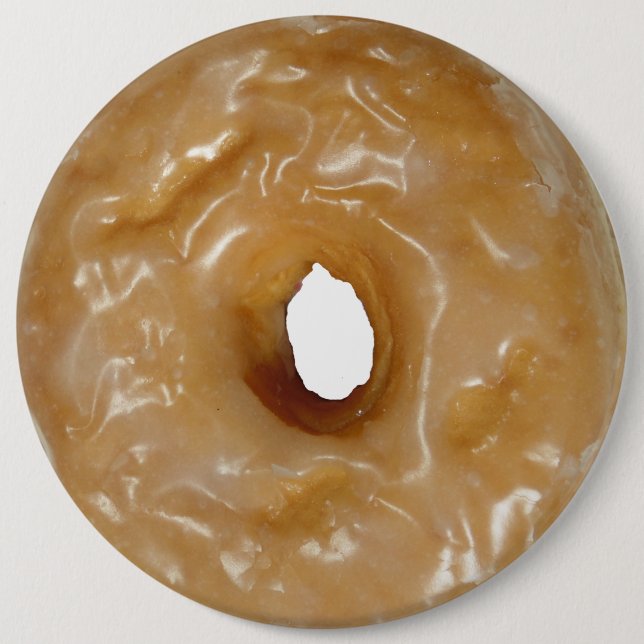 Knappen Glazed donut doughnut. Knapp (Framsida)