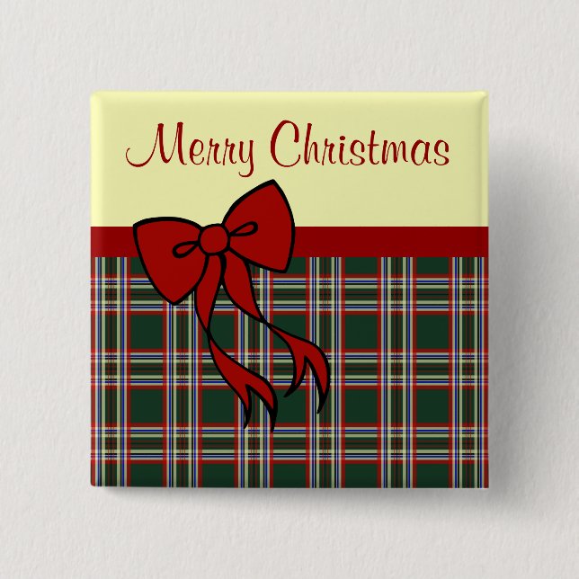 Knappen god jul för närvarande knapp (Framsida)