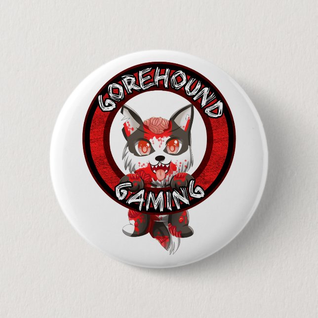 Knappen Gorehound Gaming Knapp (Framsida)