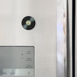 Knappen Gorst Records Retro Stil Magnet