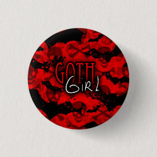 Knappen Goth Girl Knapp