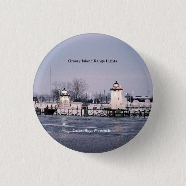 Knappen Grassy Island Range Ljus Knapp (Framsida)