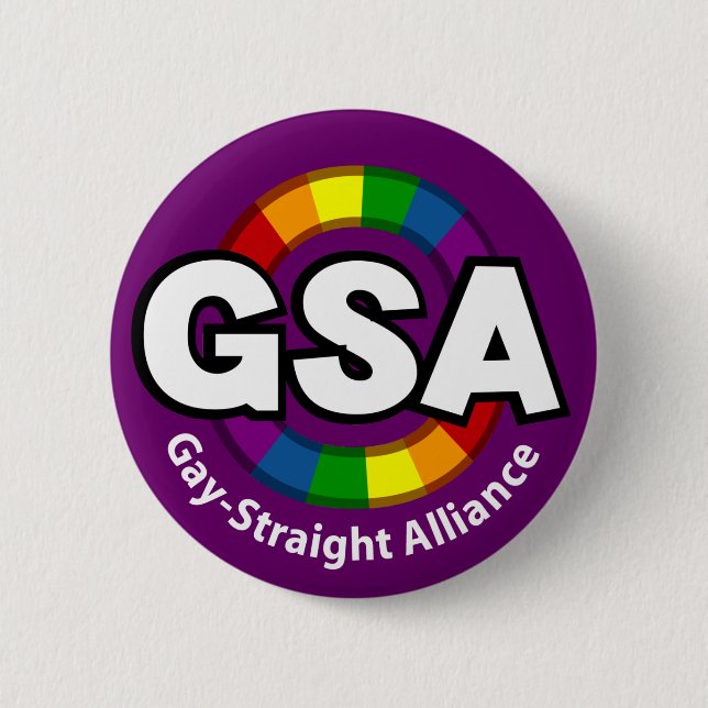 Knappen GSA ToonA Round Mörk Knapp (Framsida)