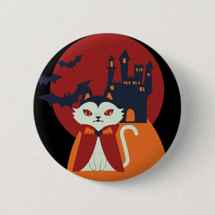 Knappen Happy halloween Witch Knapp
