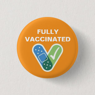 Knappen Helt vaccinerad Knapp
