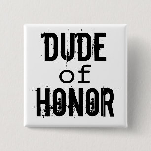 Knappen Honor Black White Groomsman Knapp