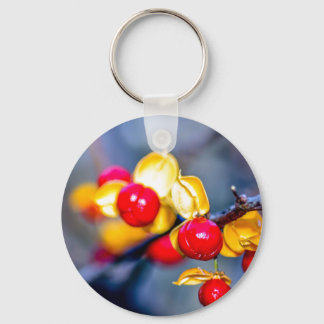 Knappen Höst Berries - nyckelkedja Nyckelring