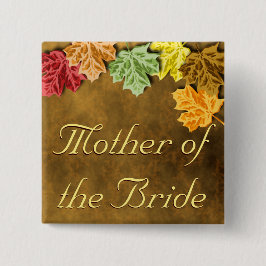 Knappen höst löv knapp