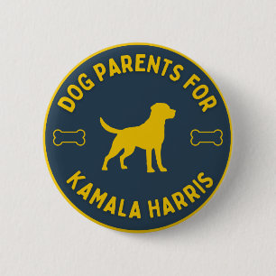 Knappen hund Parter for Kamala Harris Knapp
