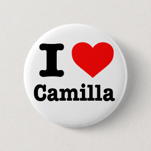 Knappen "I kärlek Camilla" Knapp