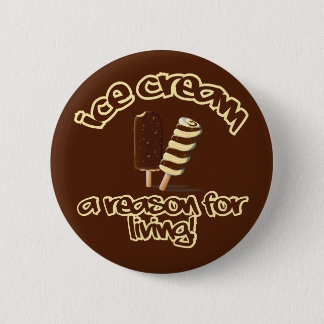 Knappen Ice Cream Knapp (Framsida)