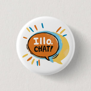 Knappen Illo Chatta Logotyp Knapp