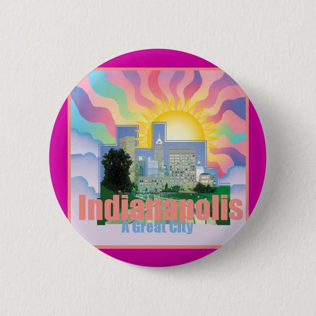 Knappen INDIANAPOLIS Knapp (Framsida)
