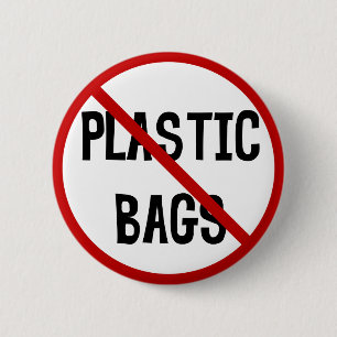 Knappen Ingen plastpåse Knapp