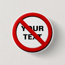 Knappen Ingen symbolvarning för liten Anpassningsb