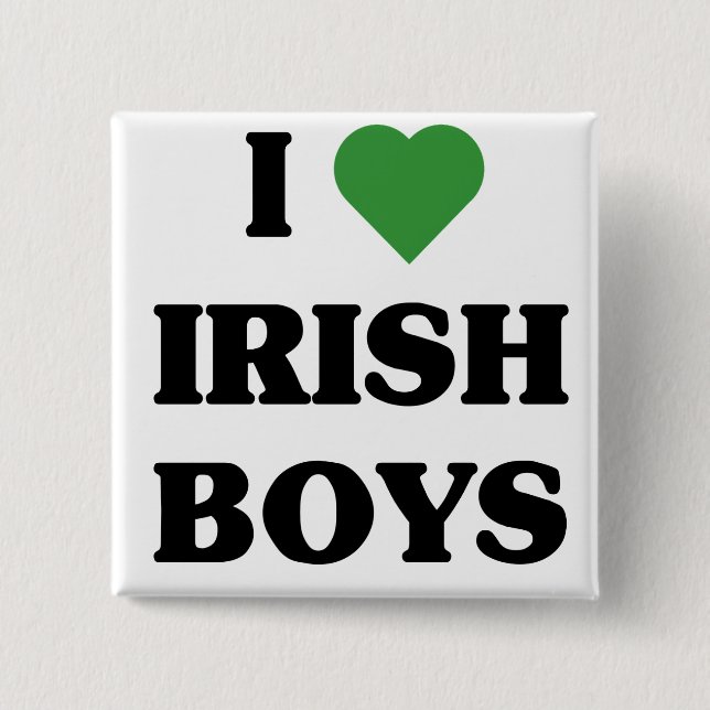Knappen Kärlek Irish Boys Knapp (Framsida)