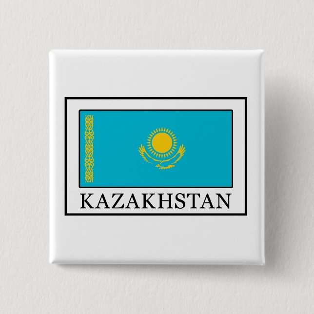 Knappen Kazakstan Knapp (Framsida)