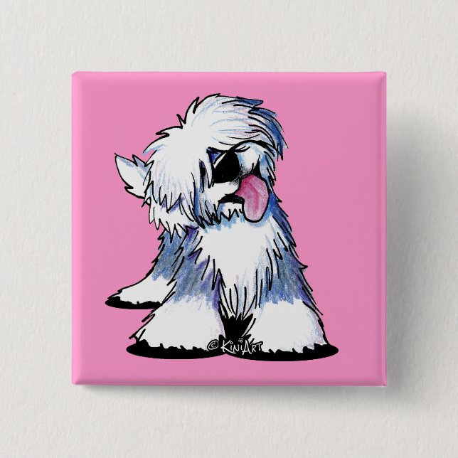 Knappen KiniArt OES-ryggstöd Knapp (Framsida)