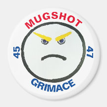 Knappen Kyl GRIMACE MUGSHOT