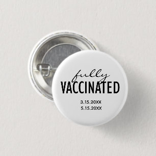 Knappen Lägg till fullständigt vaccinerad Data Knapp