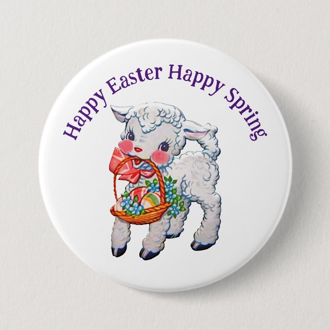 Knappen Lamb Carshing Basket Knapp (Framsida)