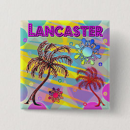 Knappen Lancaster Lycklig och Hope Knapp