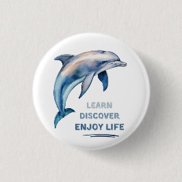 Knappen Lär dig upptäck livstid Knapp