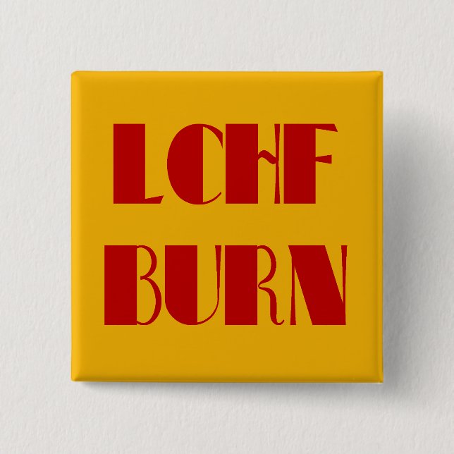 KNAPPEN LCHF BURN KNAPP (Framsida)
