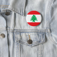 Knappen Libanon flagga