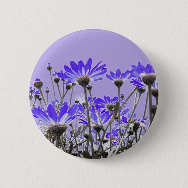 Knappen lila blommor knapp (Framsida)