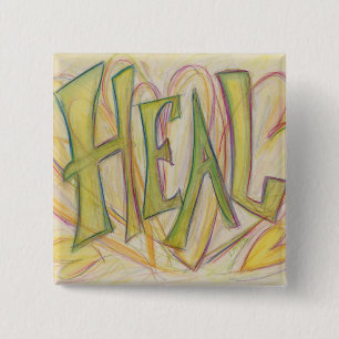 Knappen Ljushearts Ord Art Lapel Stift Knapp