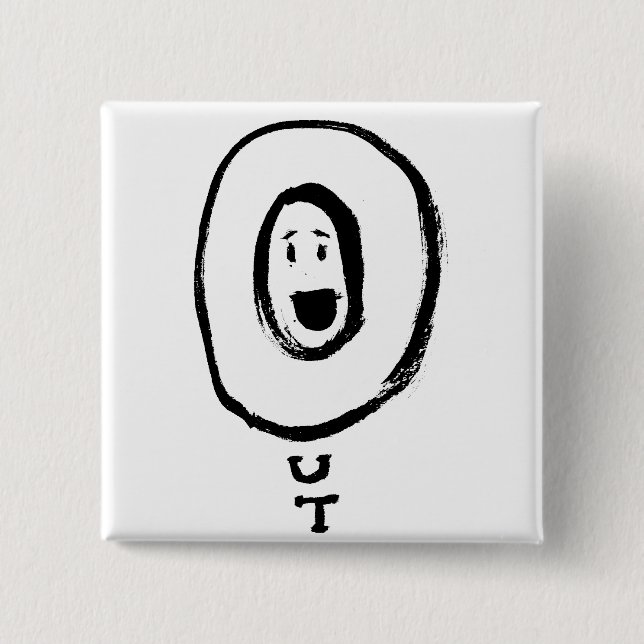 Knappen LOL ut Knapp (Framsida)