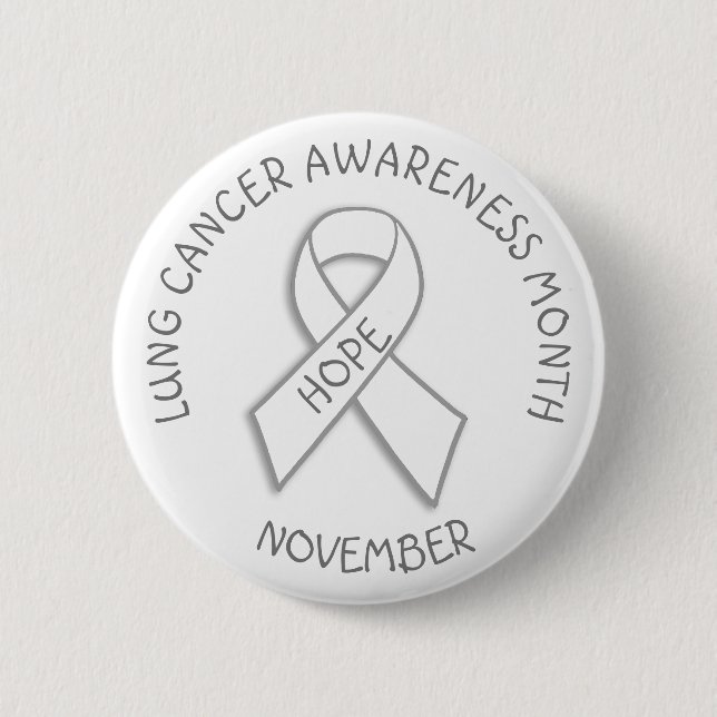Knappen Lung Cancer Awareness Mant November Knapp (Framsida)