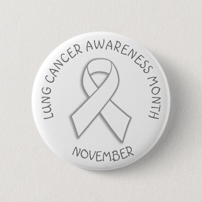 Knappen Lung Cancer Awareness Mant November Knapp (Framsida)
