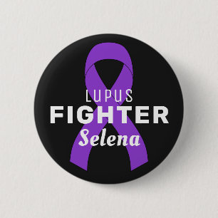 Knappen Lupus Ribbon Black Knapp