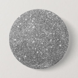 Knappen Luxury Silver Glitter Knapp