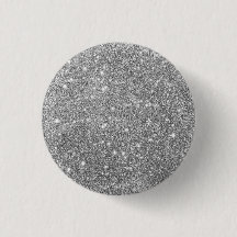 Knappen Luxury Silver Glitter