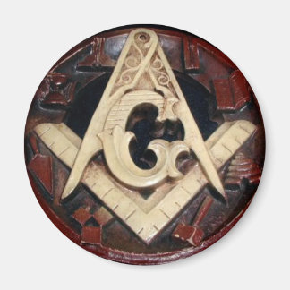 Knappen Masonic Squre & ComPass Magnet