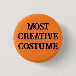 Knappen "Mest Kreativ Costume" Award" Knapp