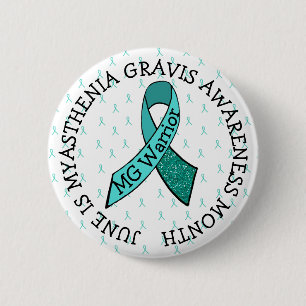 Knappen MG Warrior Awareness Ribbon Knapp