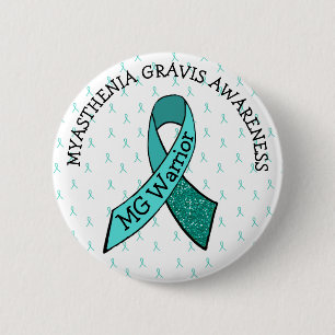 Knappen MG Warrior Awareness Ribbon Knapp