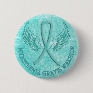 Knappen MG Warrior Awareness Ribbon Knapp