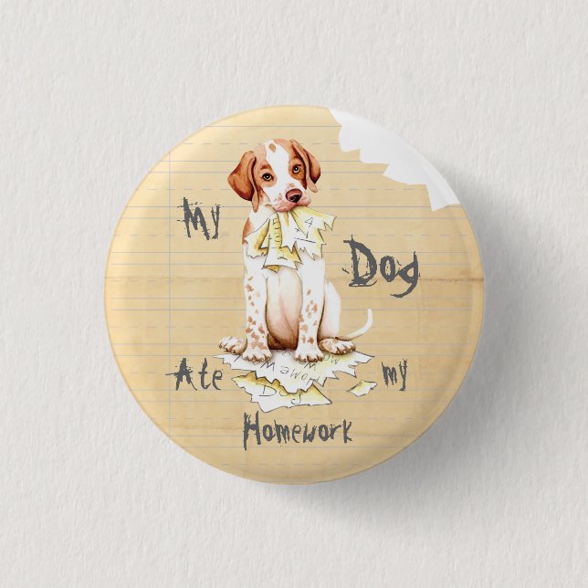 Knappen Min pekare åt min läxa Knapp (Framsida)