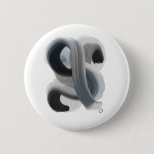 Knappen Minimalistisk Abstrakt Knapp