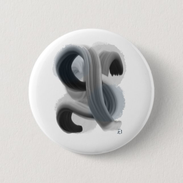 Knappen Minimalistisk Abstrakt Knapp (Framsida)